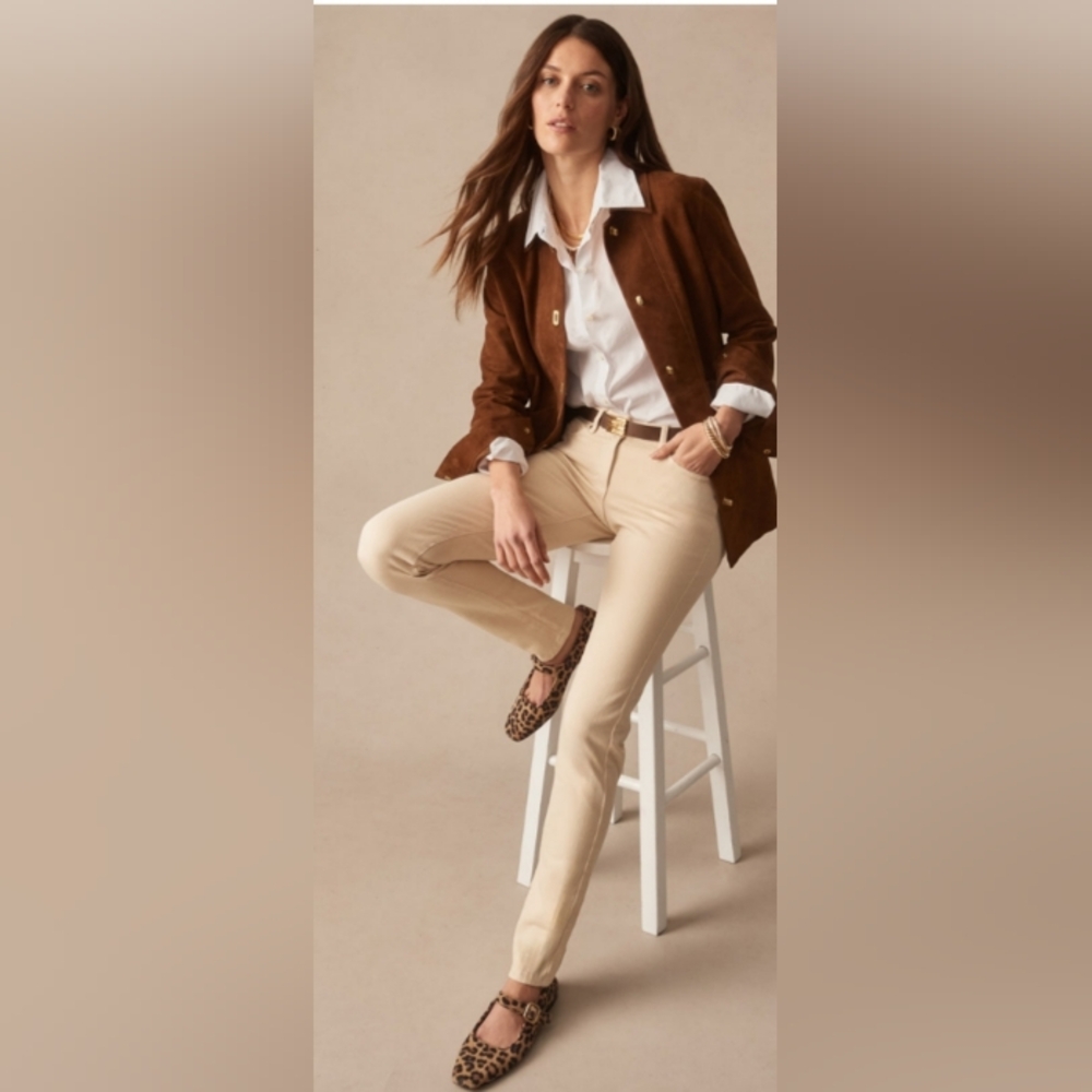 J. MC LAUGHLIN Solid Lexi Jeans In Cream | 6
